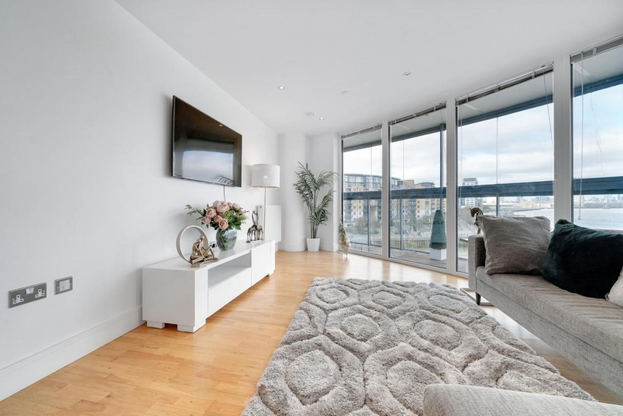 Large 2Bed 2Bath Apartment Beautiful River Views London Greenwich Cutty Sark - Perfect For Long Stay, Business, Leisure And Relocations Londres Exterior foto